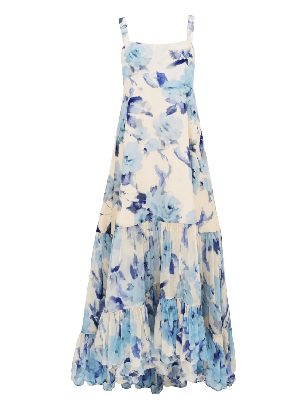 Bellevue floral-pattern midi dress - Image 1