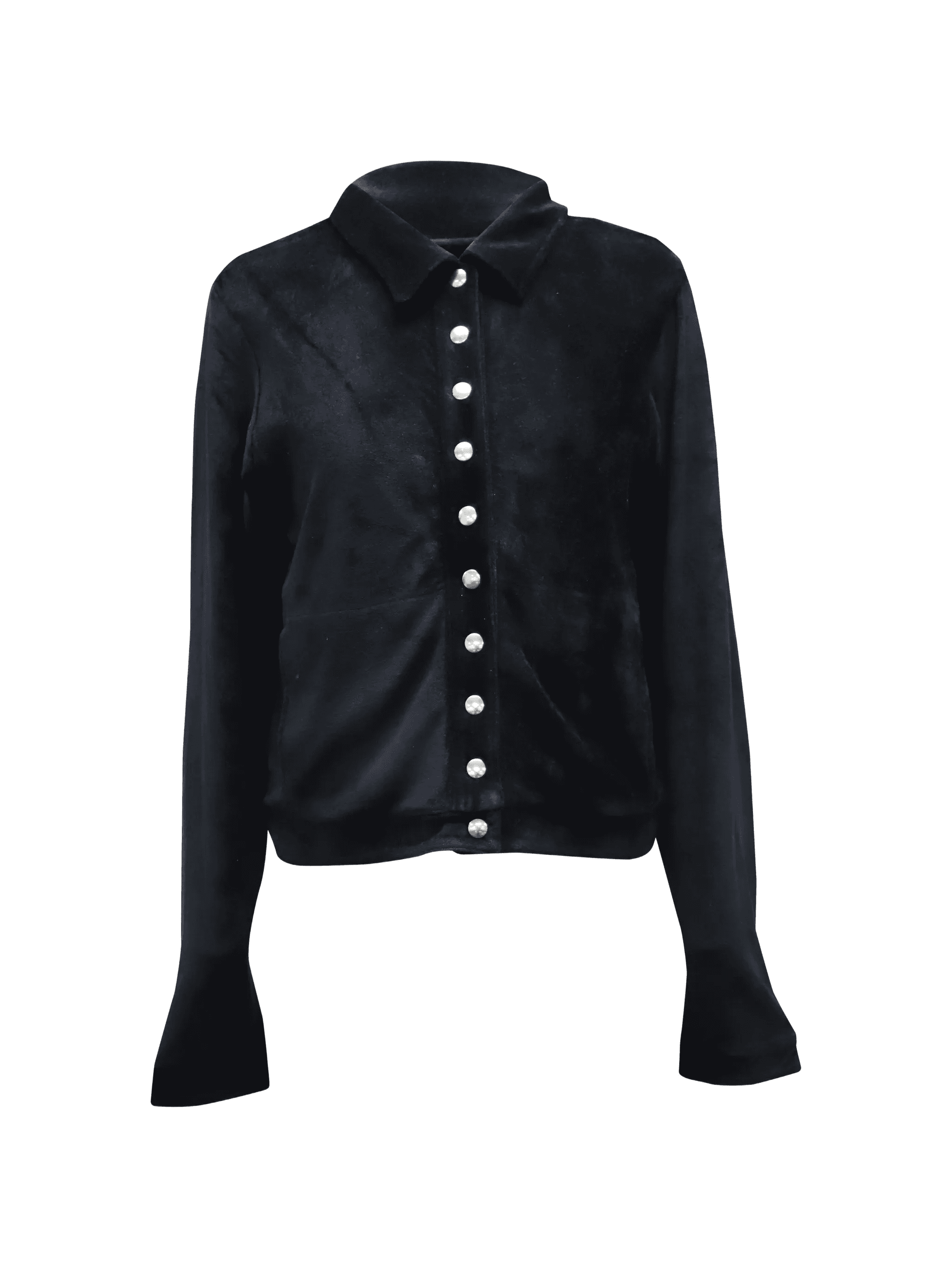 buttoned collar jacket - Image 1