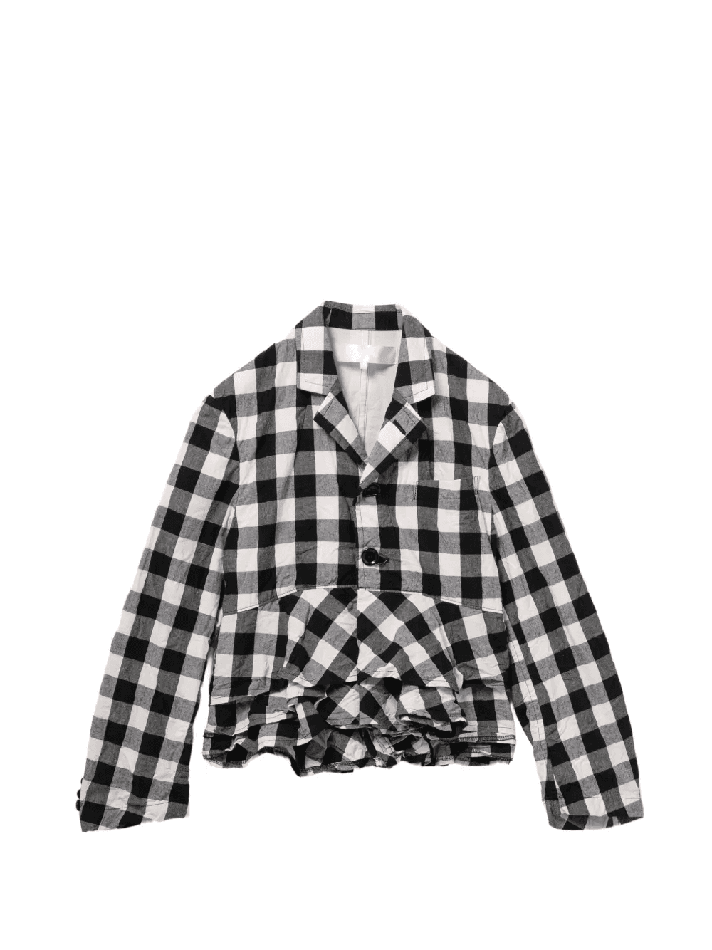 gingham blazer - Image 1