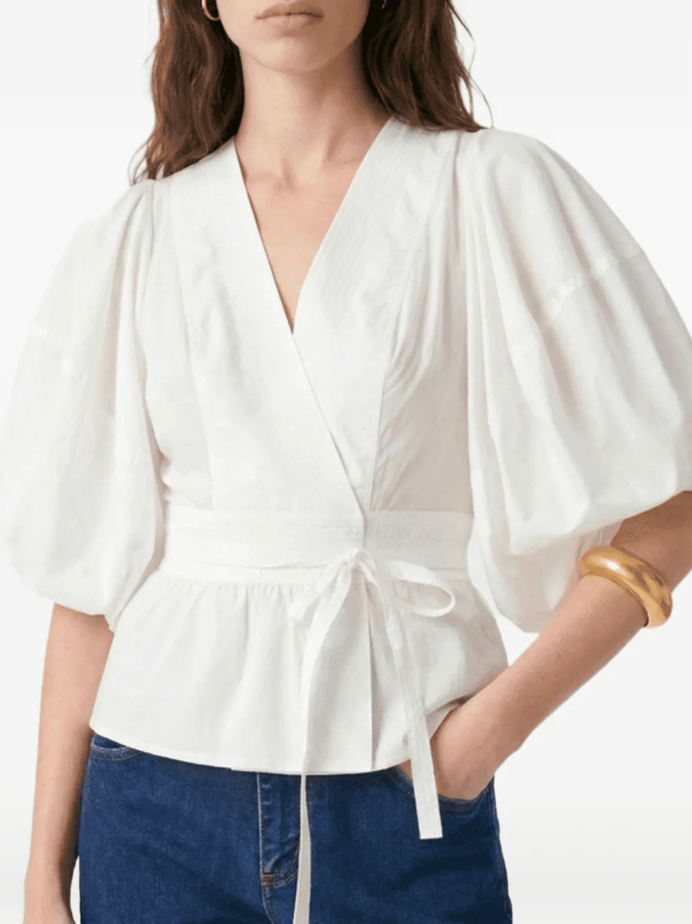 Gunner wrap blouse - Image 1
