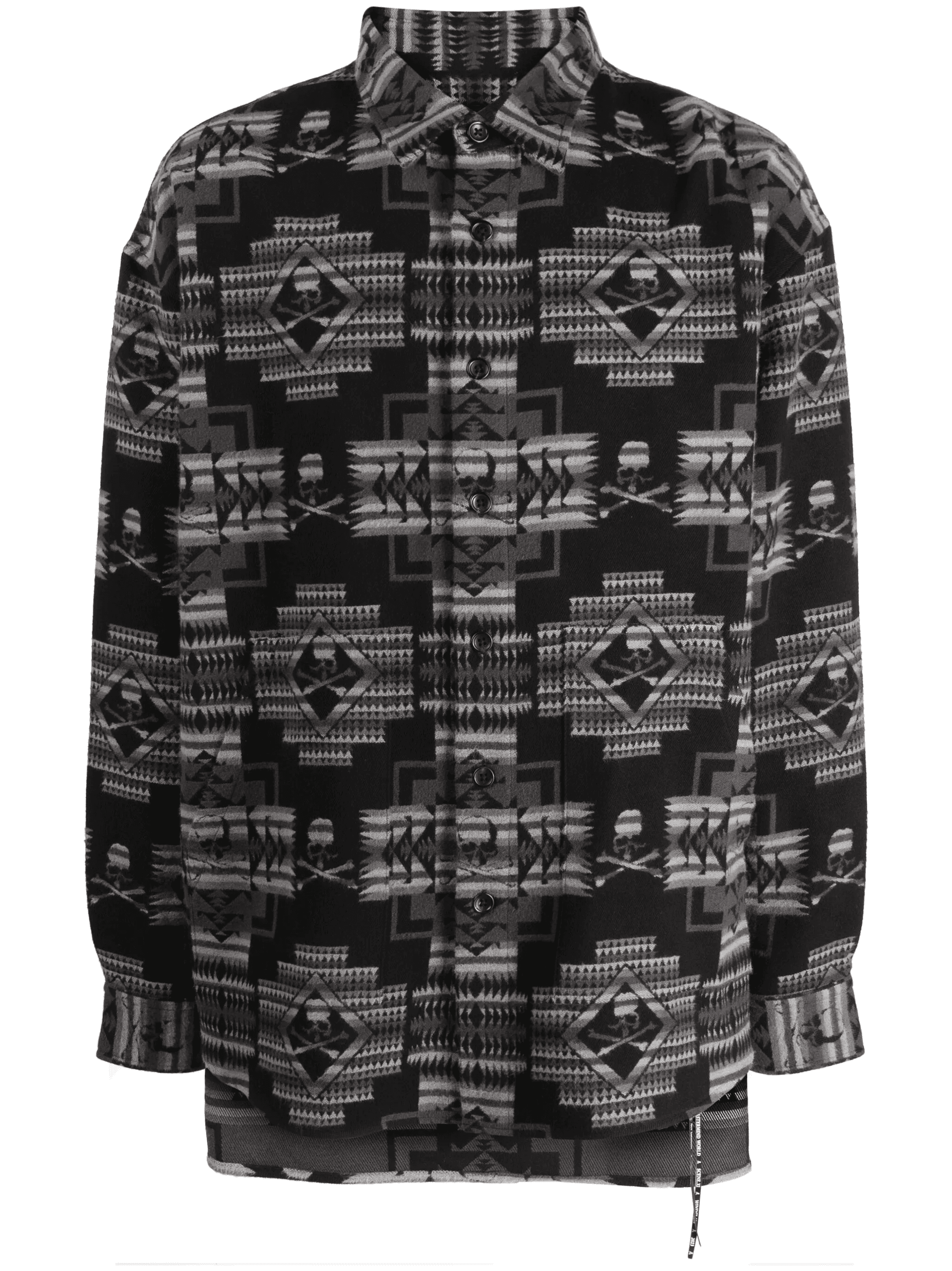 Chimayo jacquard cotton shirt - Image 1