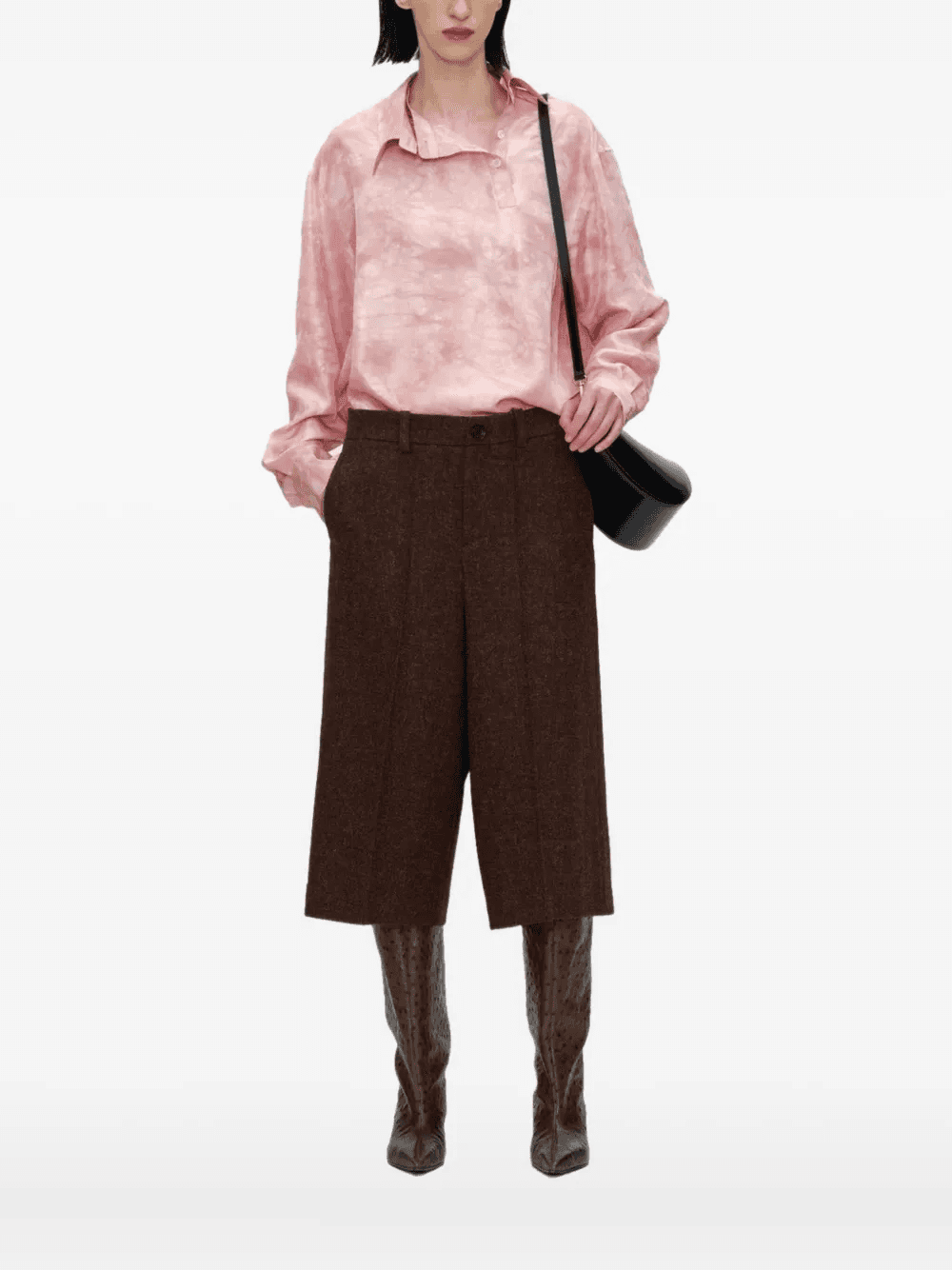 tie-dye silk shirt - Image 1