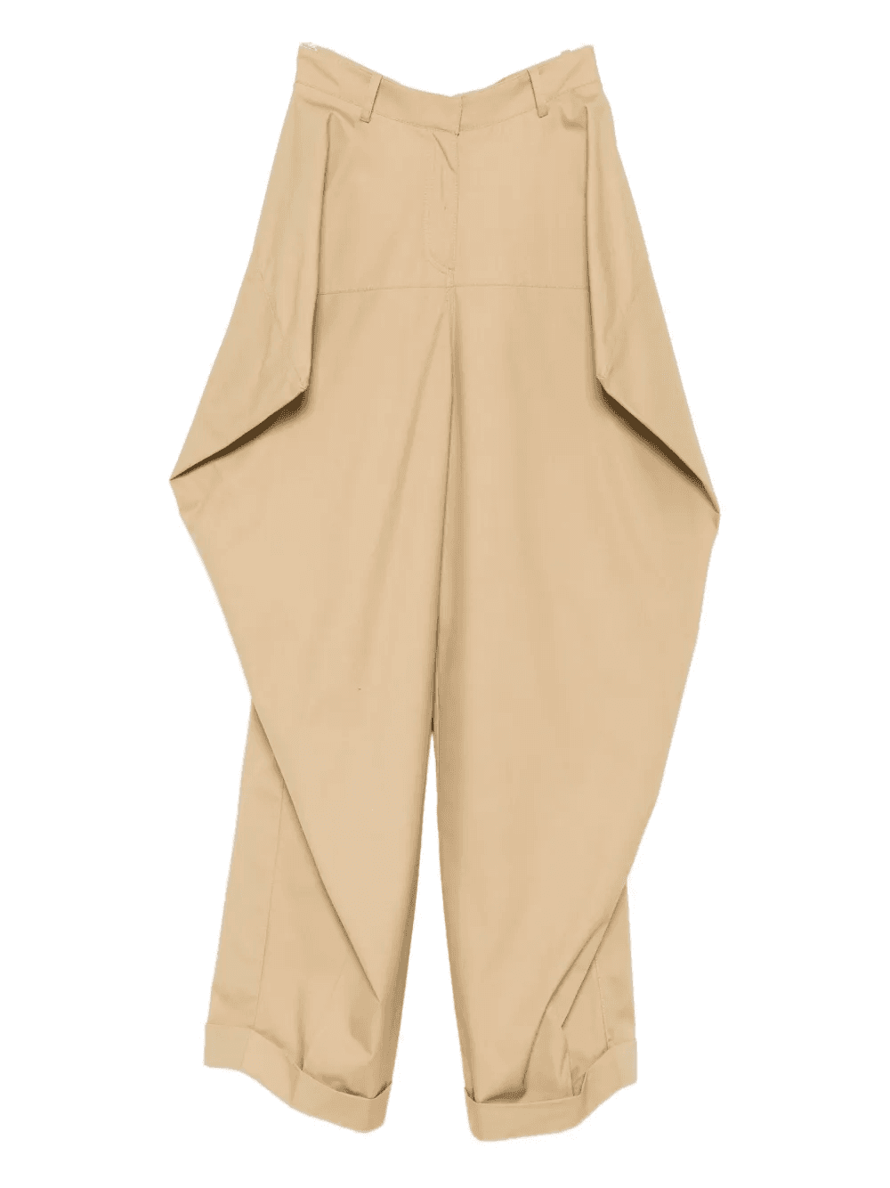 triangle-shaped organic-cotton trousers - Image 1