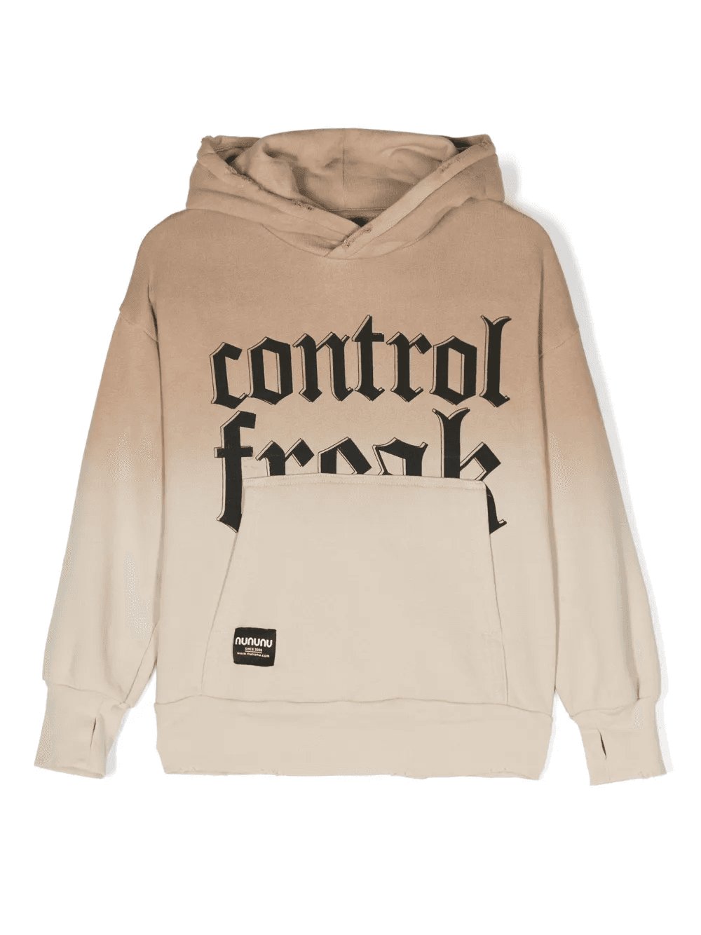 Control Freak ombré hoodie - Image 1