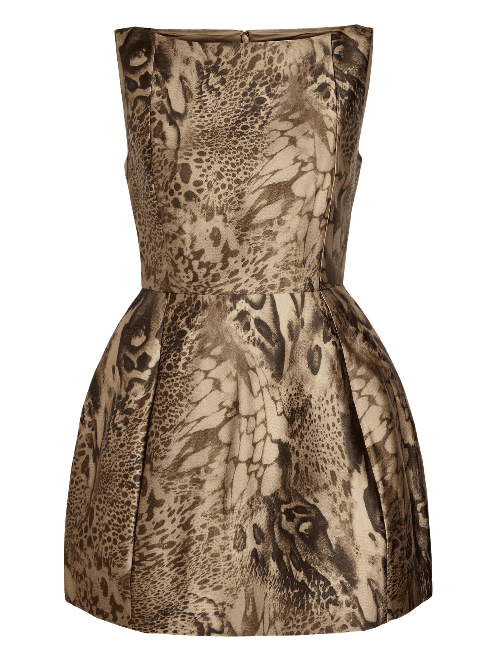 Pampero animal-print sleeveless mini dress - Image 1