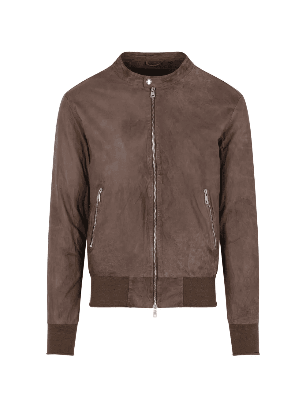 zip lamb leather jacket - Image 1