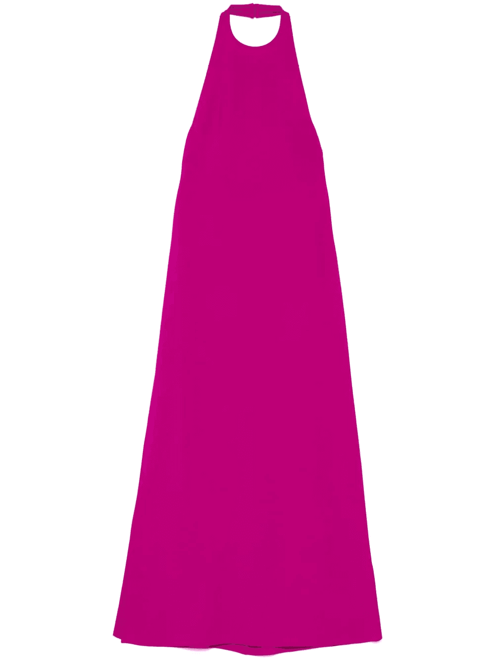 Italian stretch crepe halter dress - Image 1