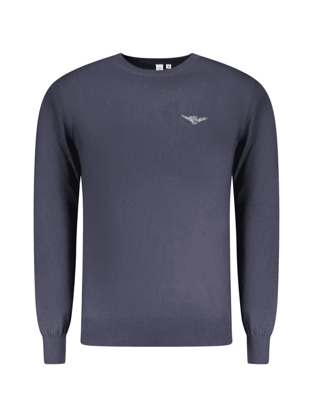 logo-embroidered cotton sweater - Image 1