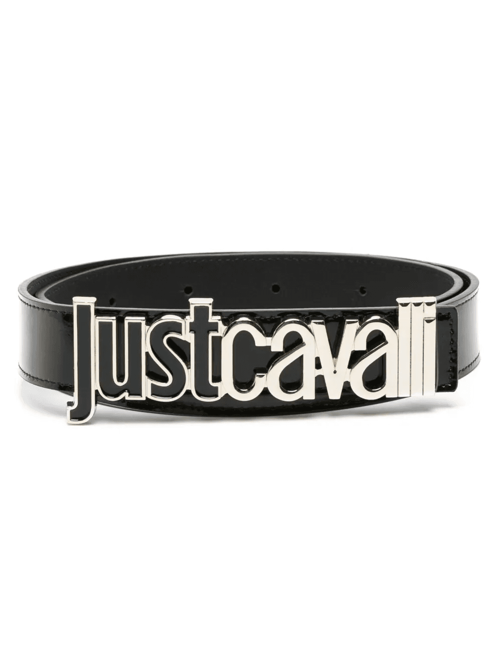 logo-lettering leather belt - Image 1