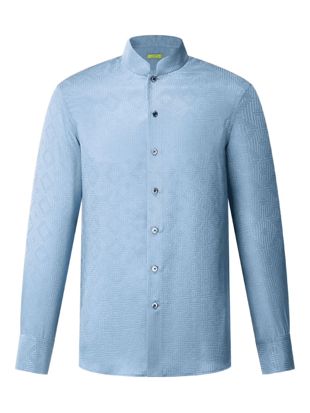 geometric-jacquard shirt - Image 1