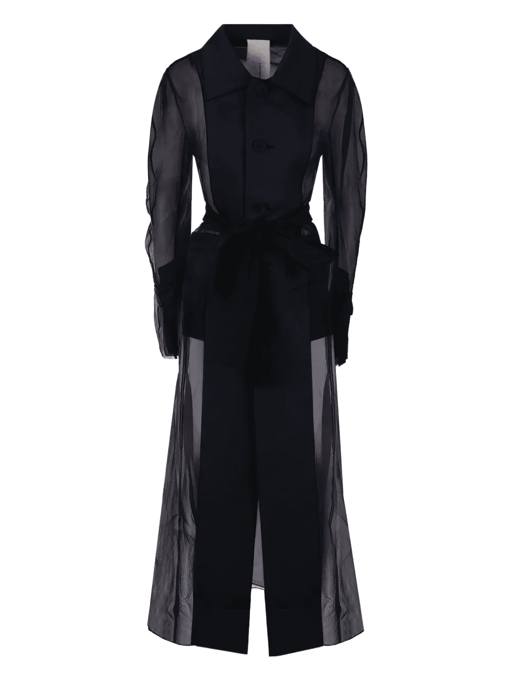 single-breasted coat - Image 1