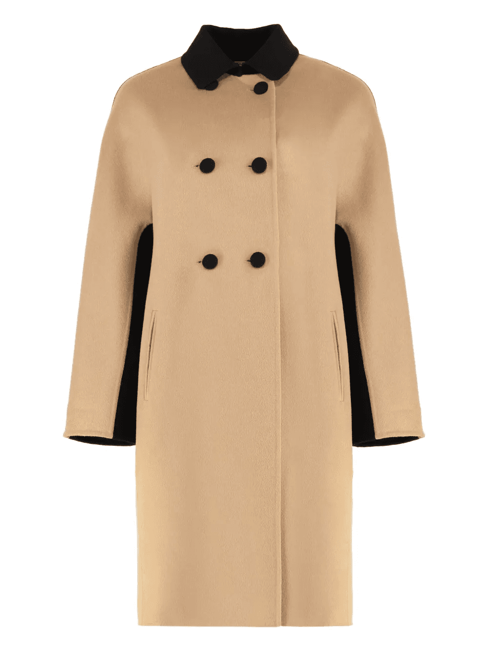 double-breasted coat - Image 1