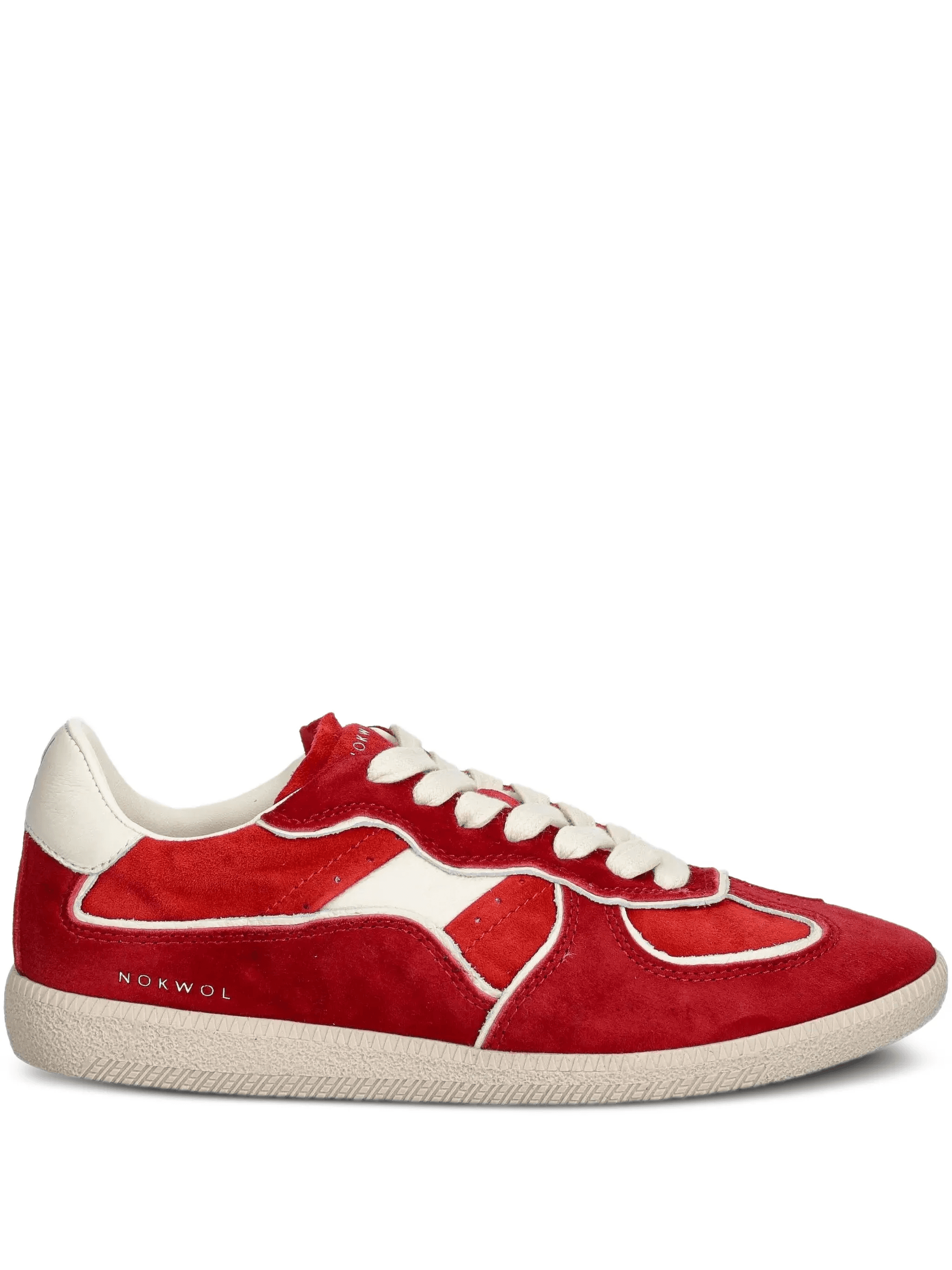August suede panel trainers - Image 1