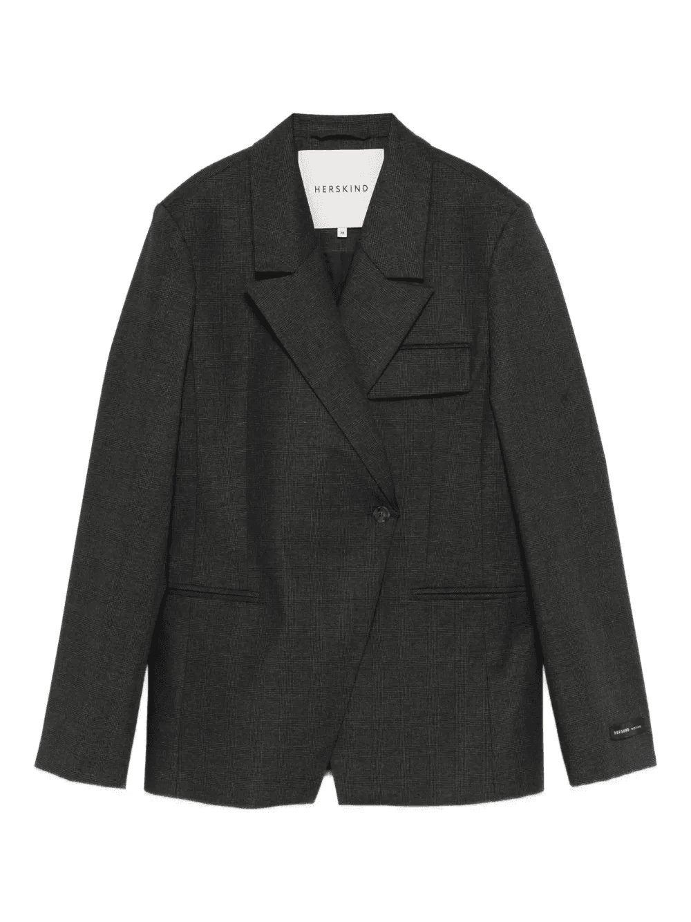 Asymmetric Pocket Jacket - Image 1