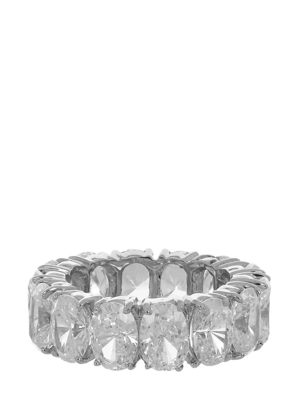 14kt white gold eternity ring - Image 1