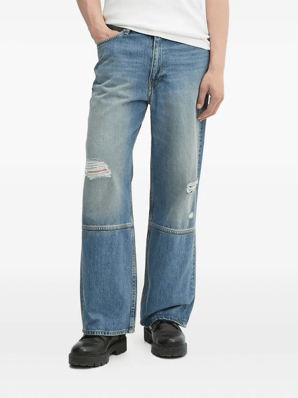 distressed jeans - Image 1