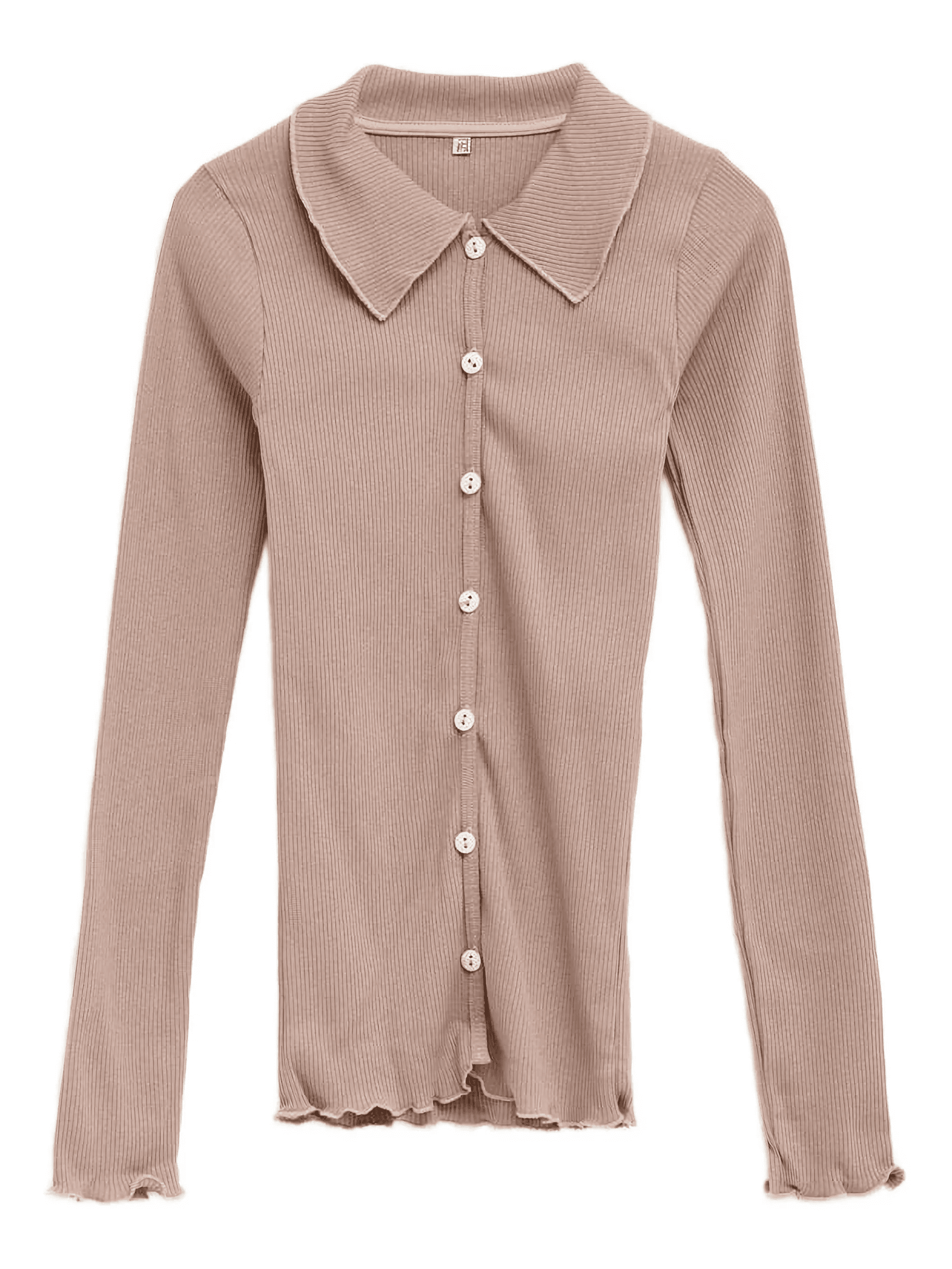 Iso ribbed button shirt - Image 1