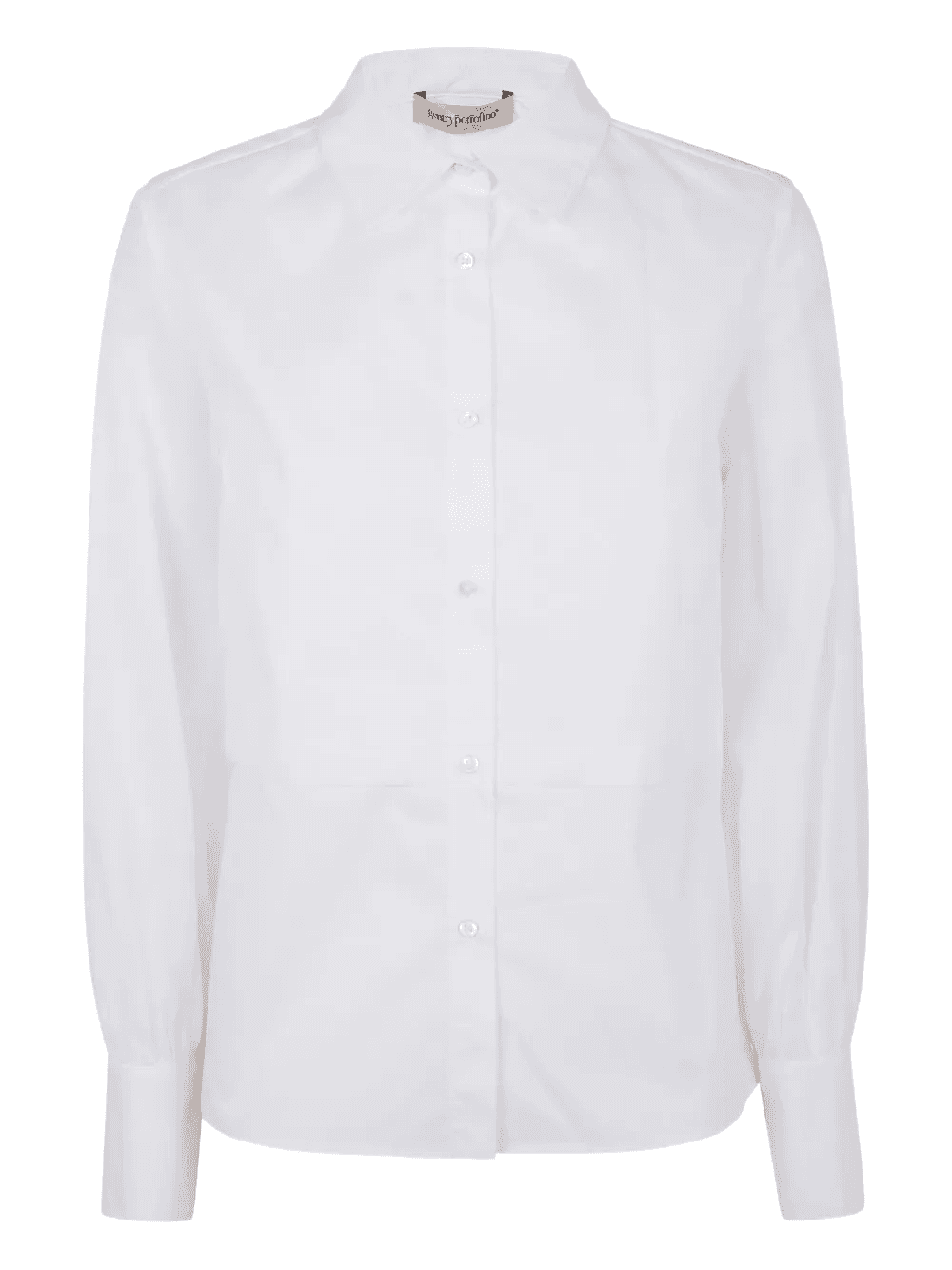 classic-collar cotton shirt - Image 1