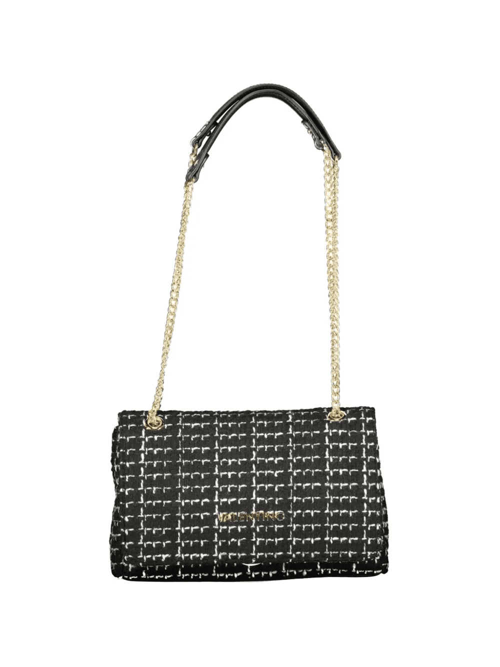 tweed-texture shoulder bag - Image 1
