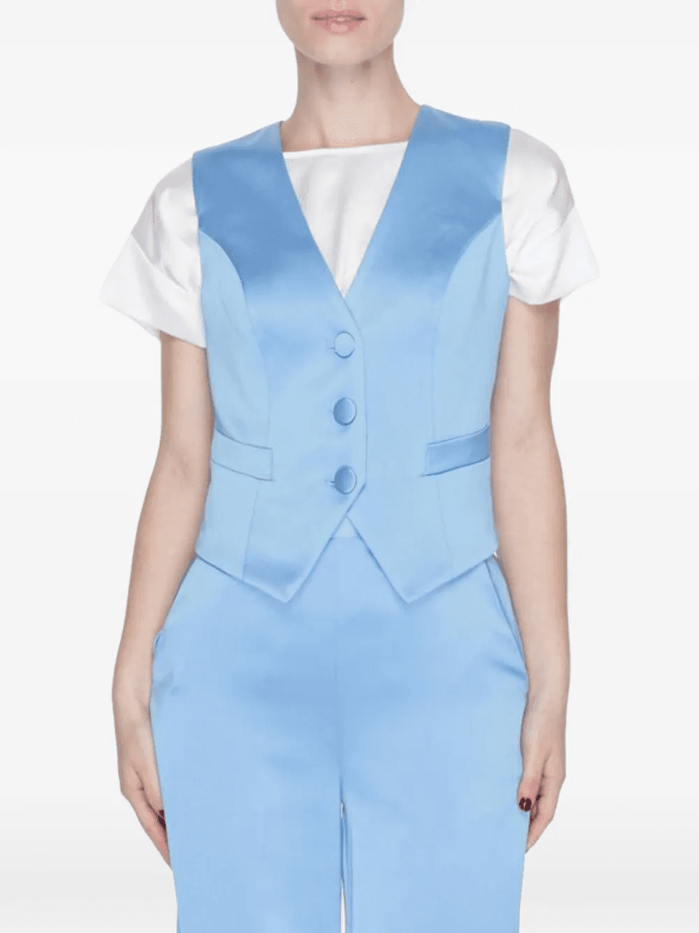 buttoned waistcoat - Image 1
