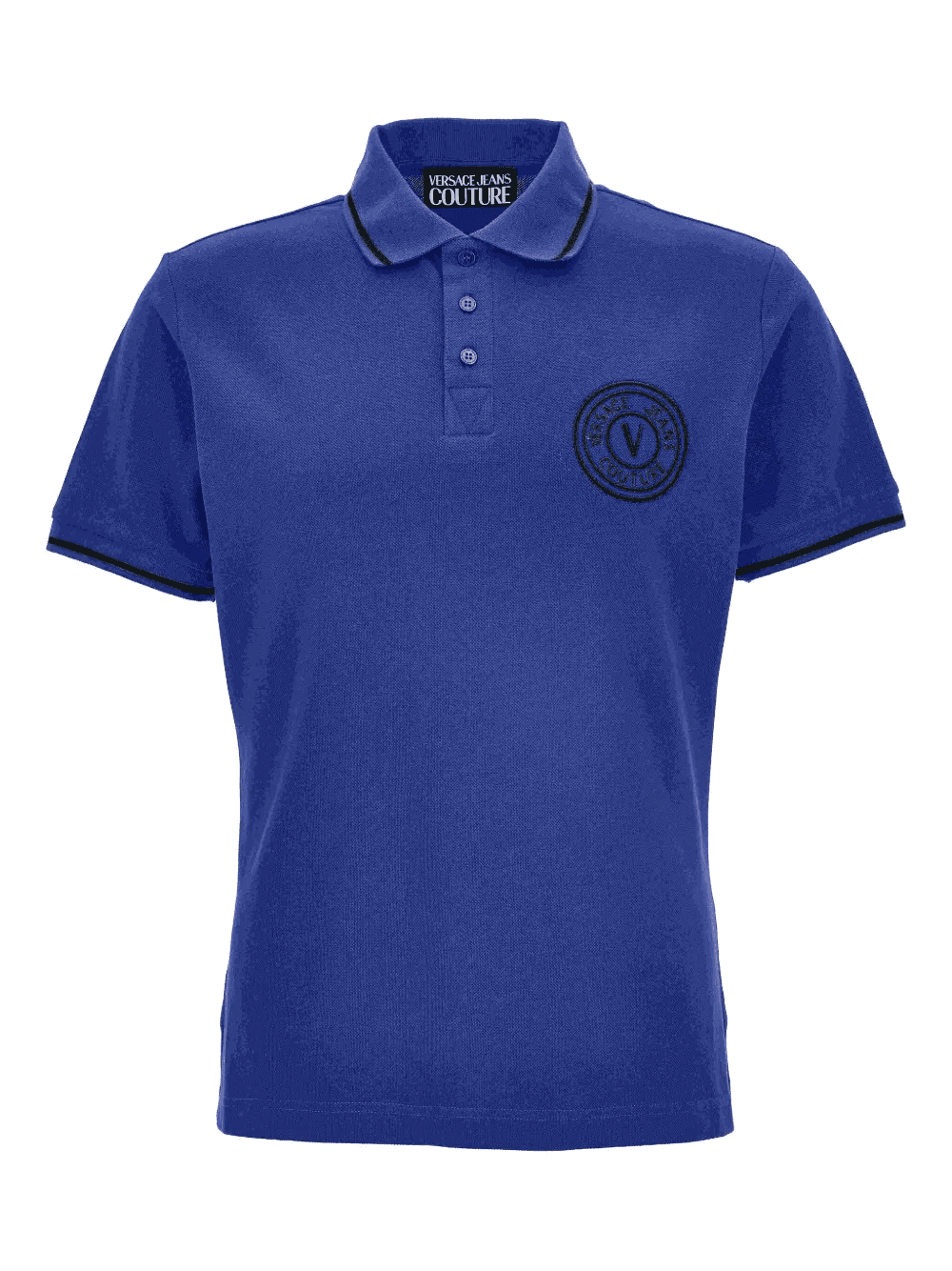 logo-embroidered polo shirt - Image 1
