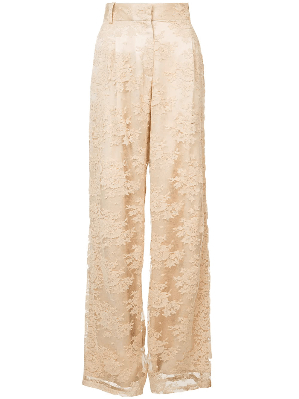 lace wide-leg trousers - Image 1