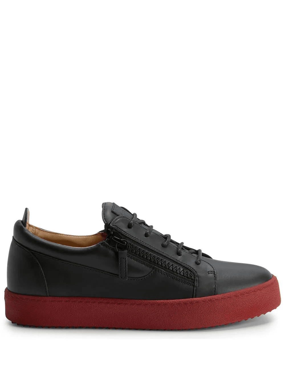 Frankie double-zip low-top sneakers - Image 1