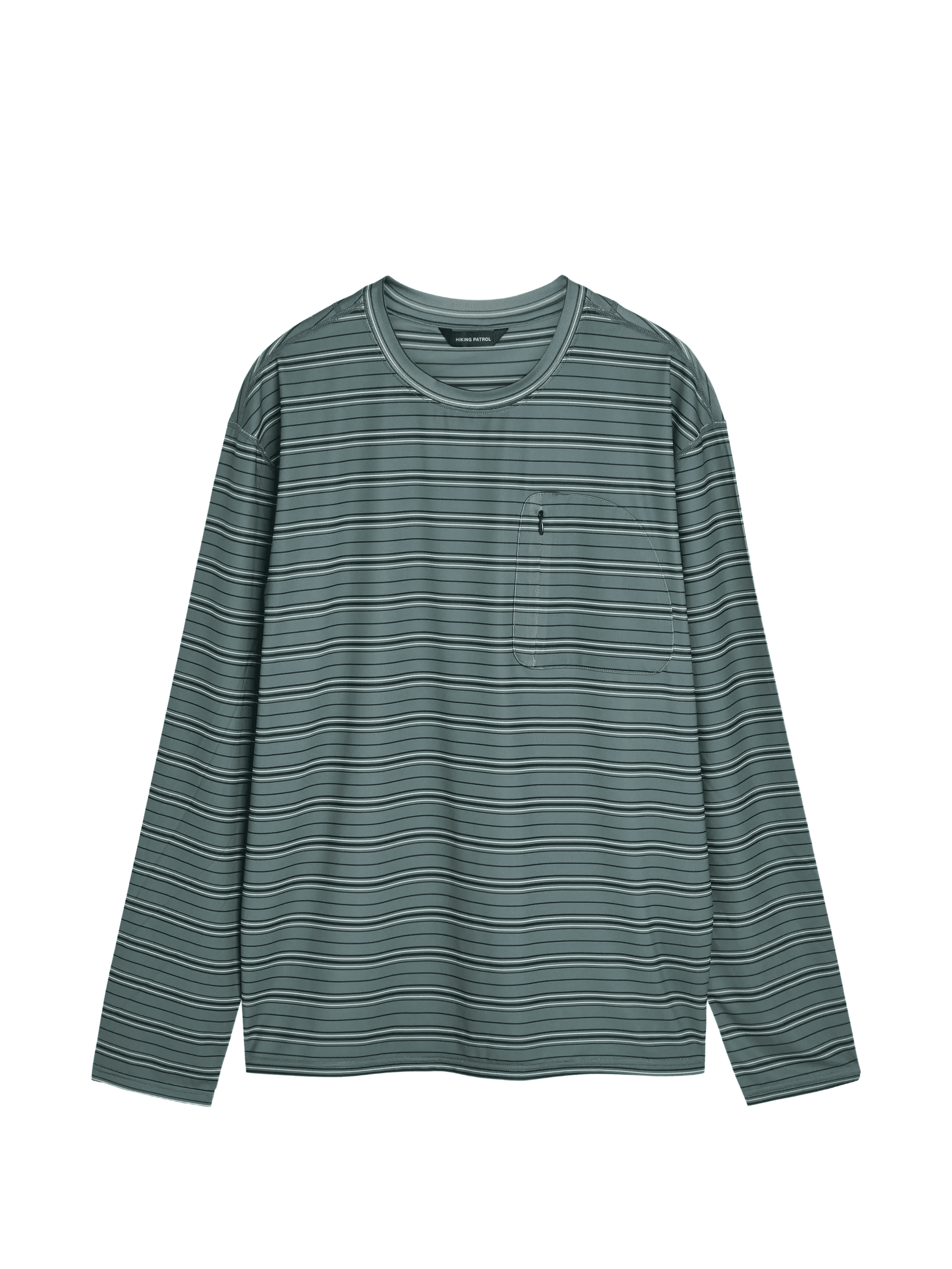 striped pocket T-shirt - Image 1