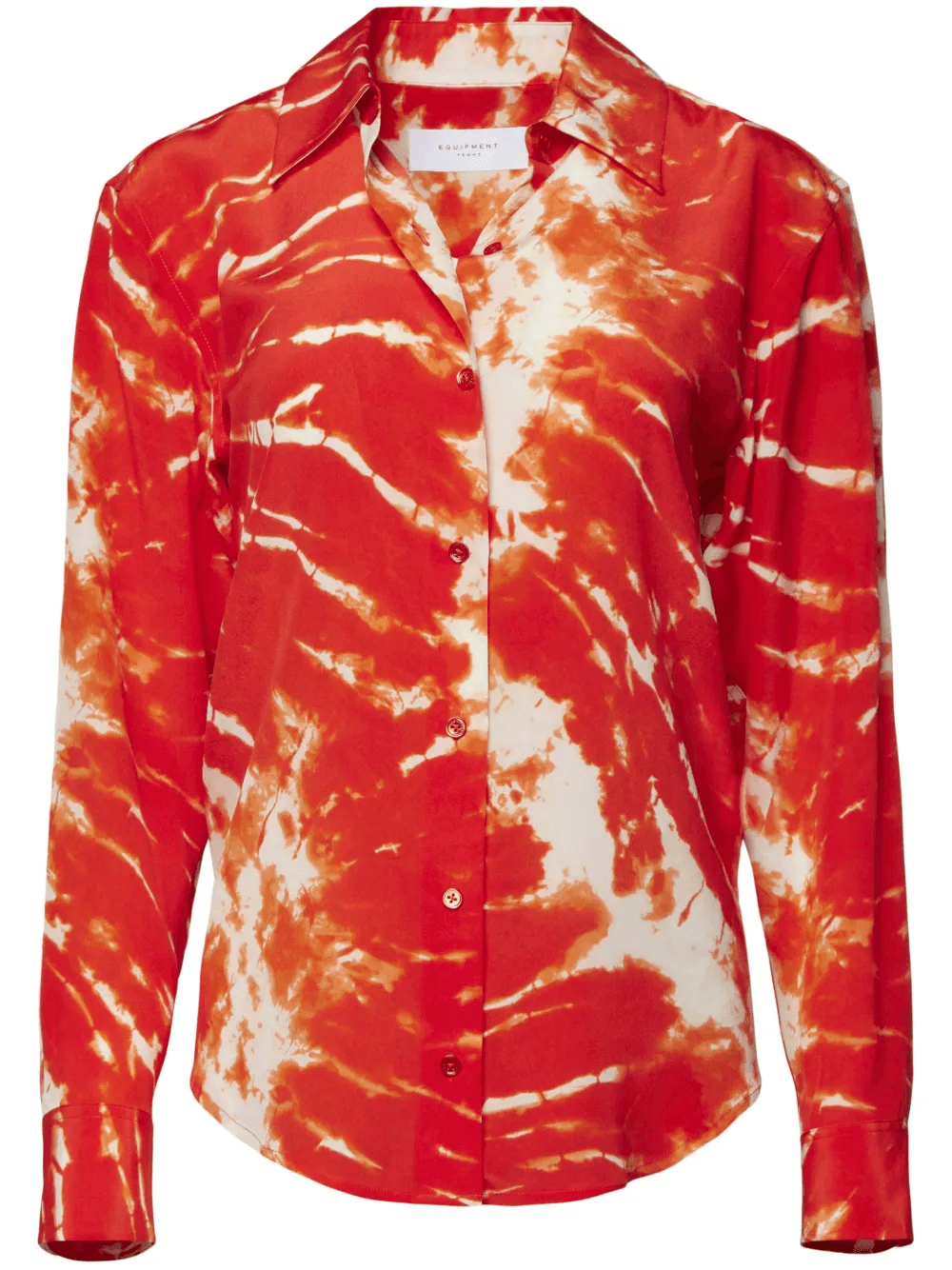 tie-dye silk shirt - Image 1