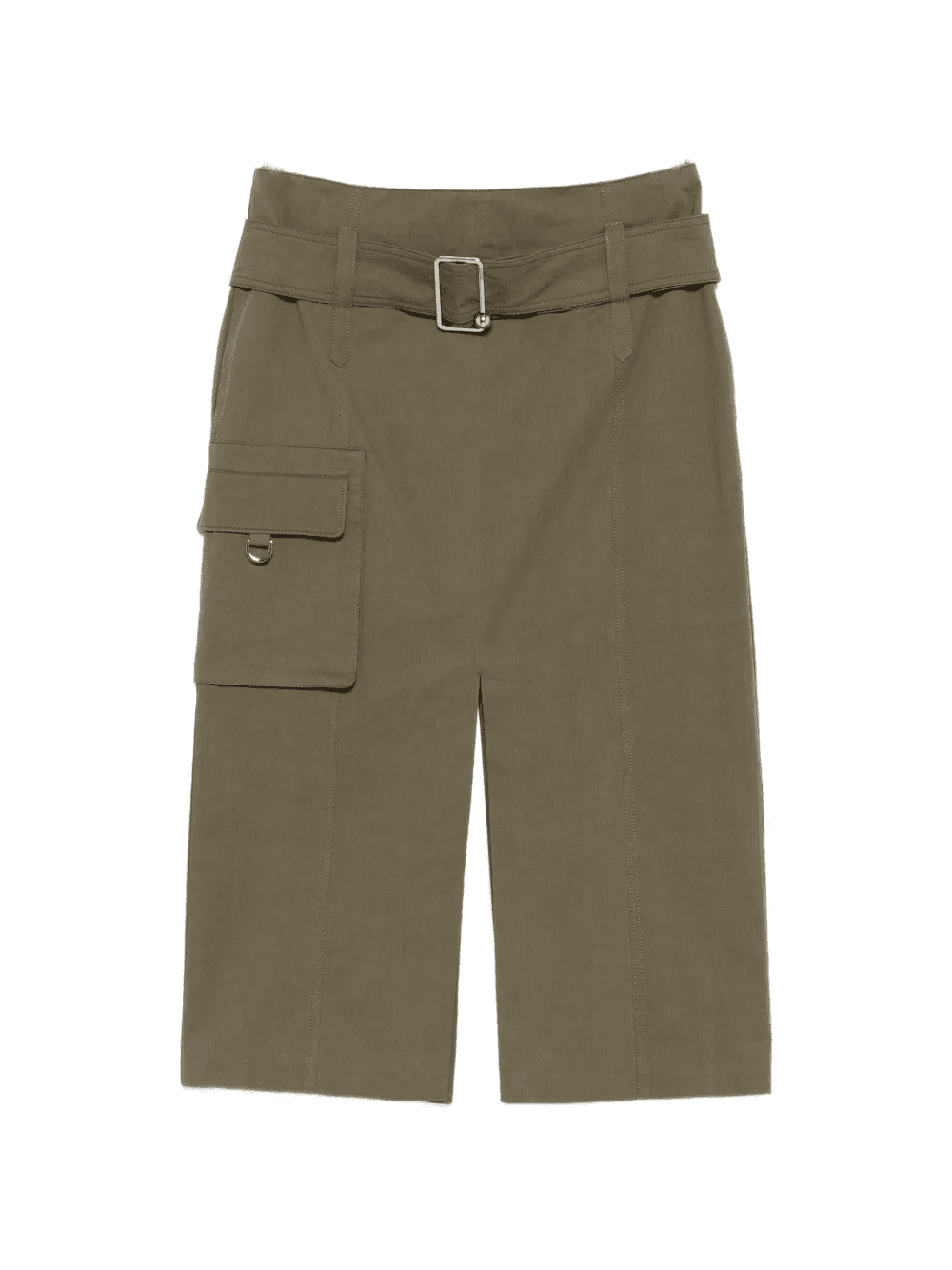 belted midi skirt - Image 1