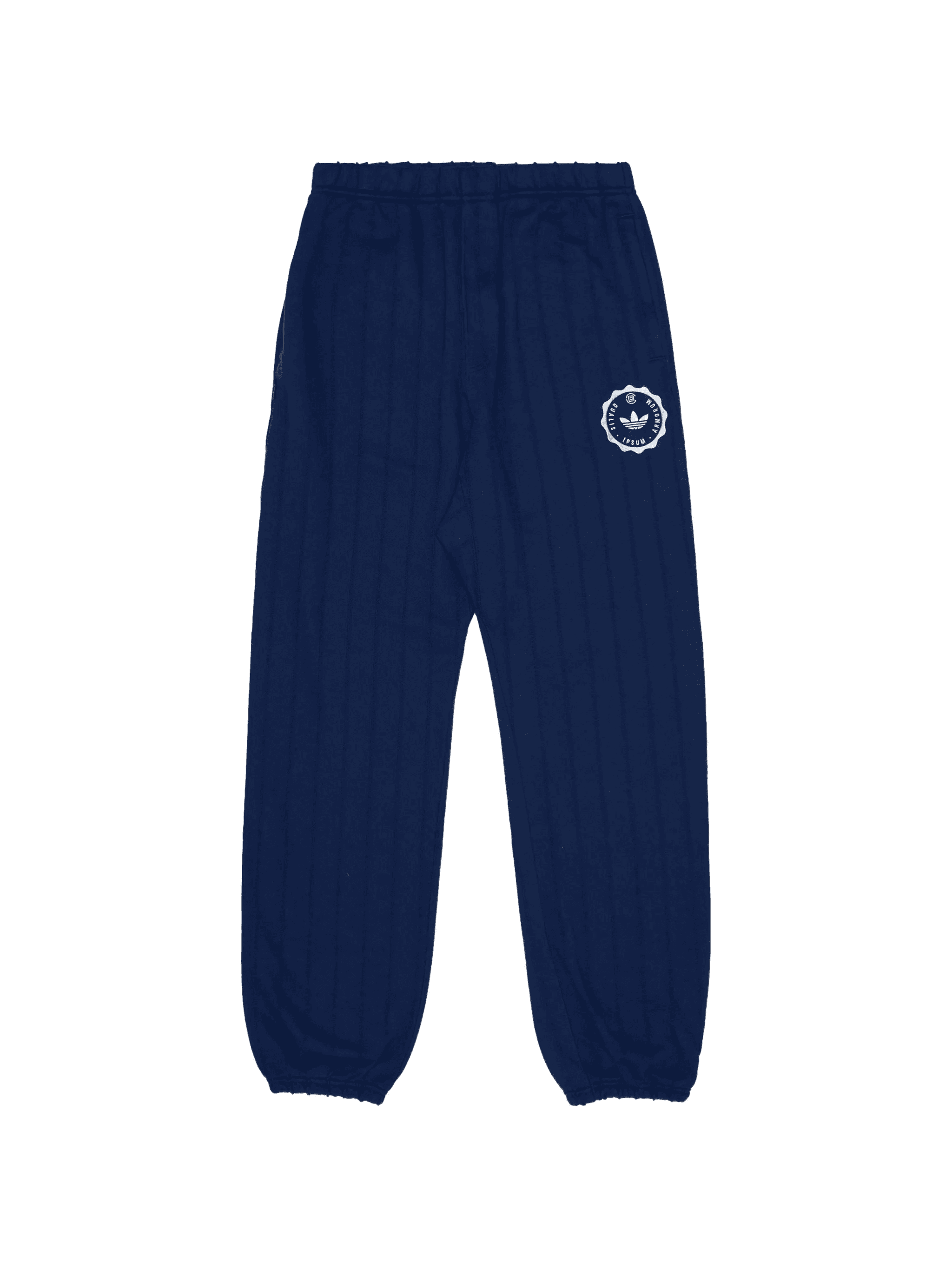 x CLOT by Edison Chen ribbed badge trousers - Image 1