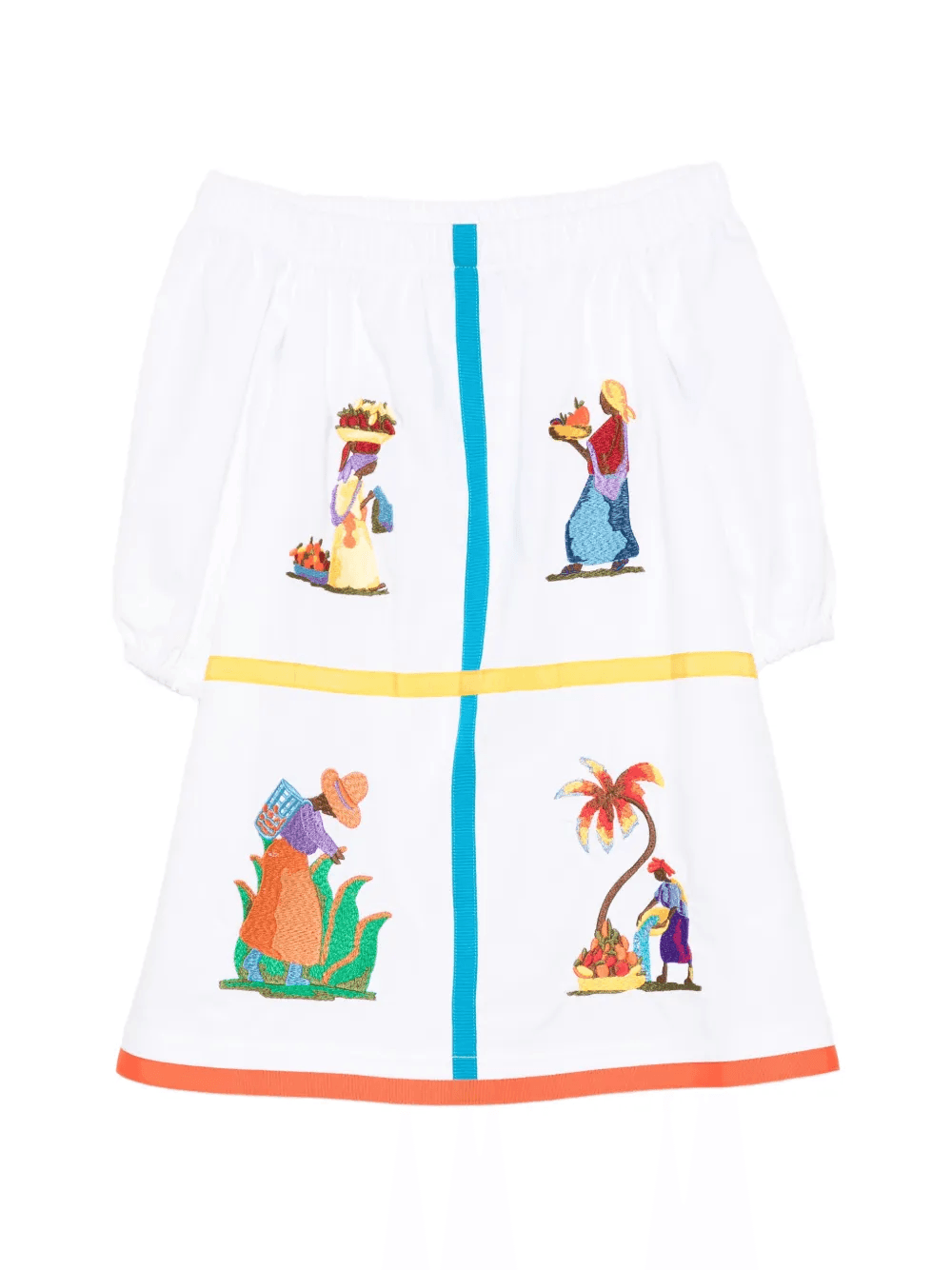 embroidered dress - Image 1