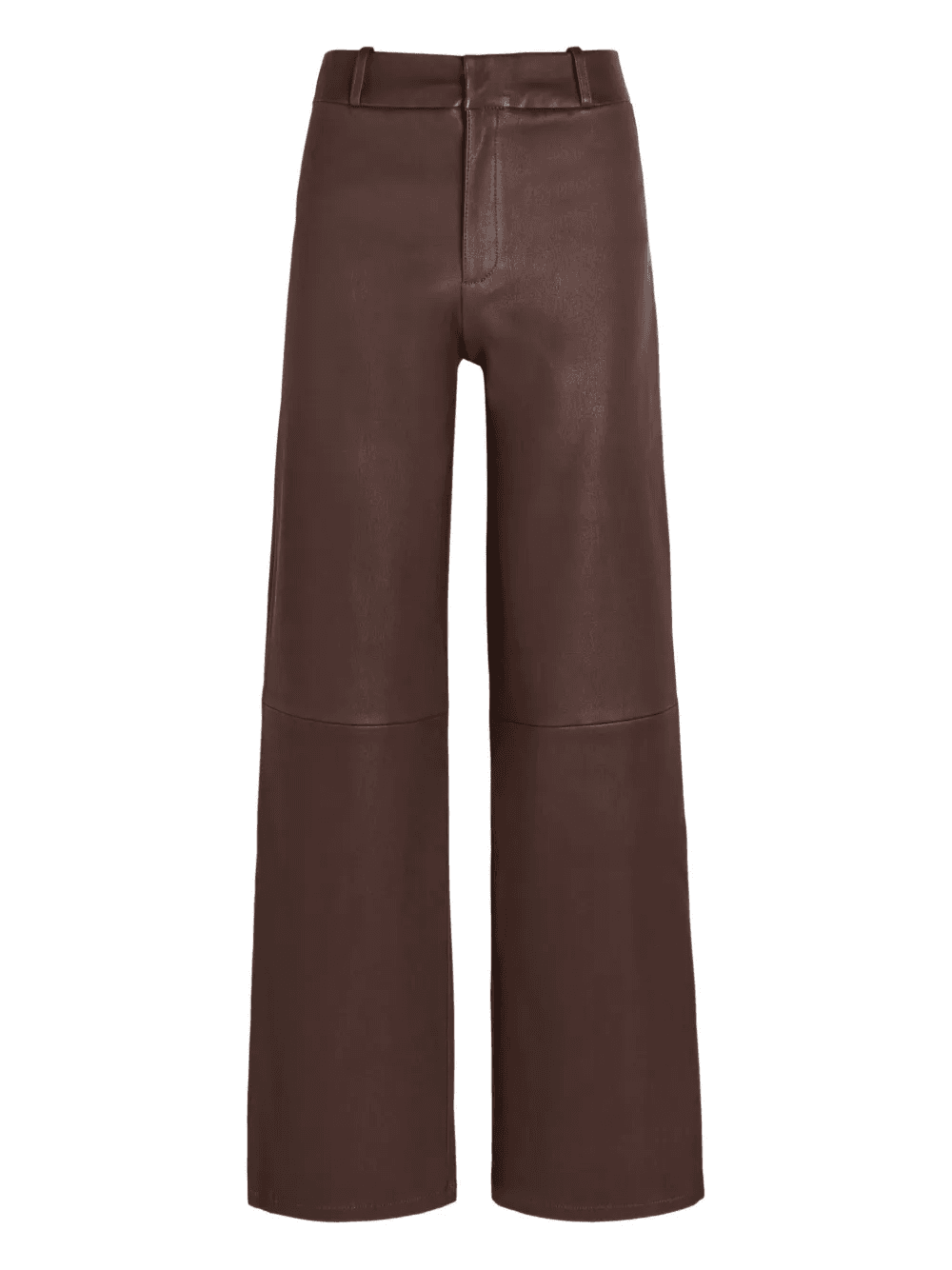 Marina wide-leg leather trousers - Image 1