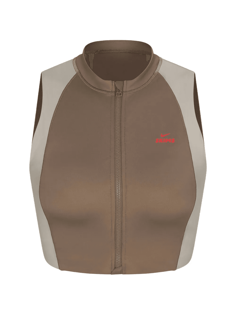 x Nike front zip bra - Image 1