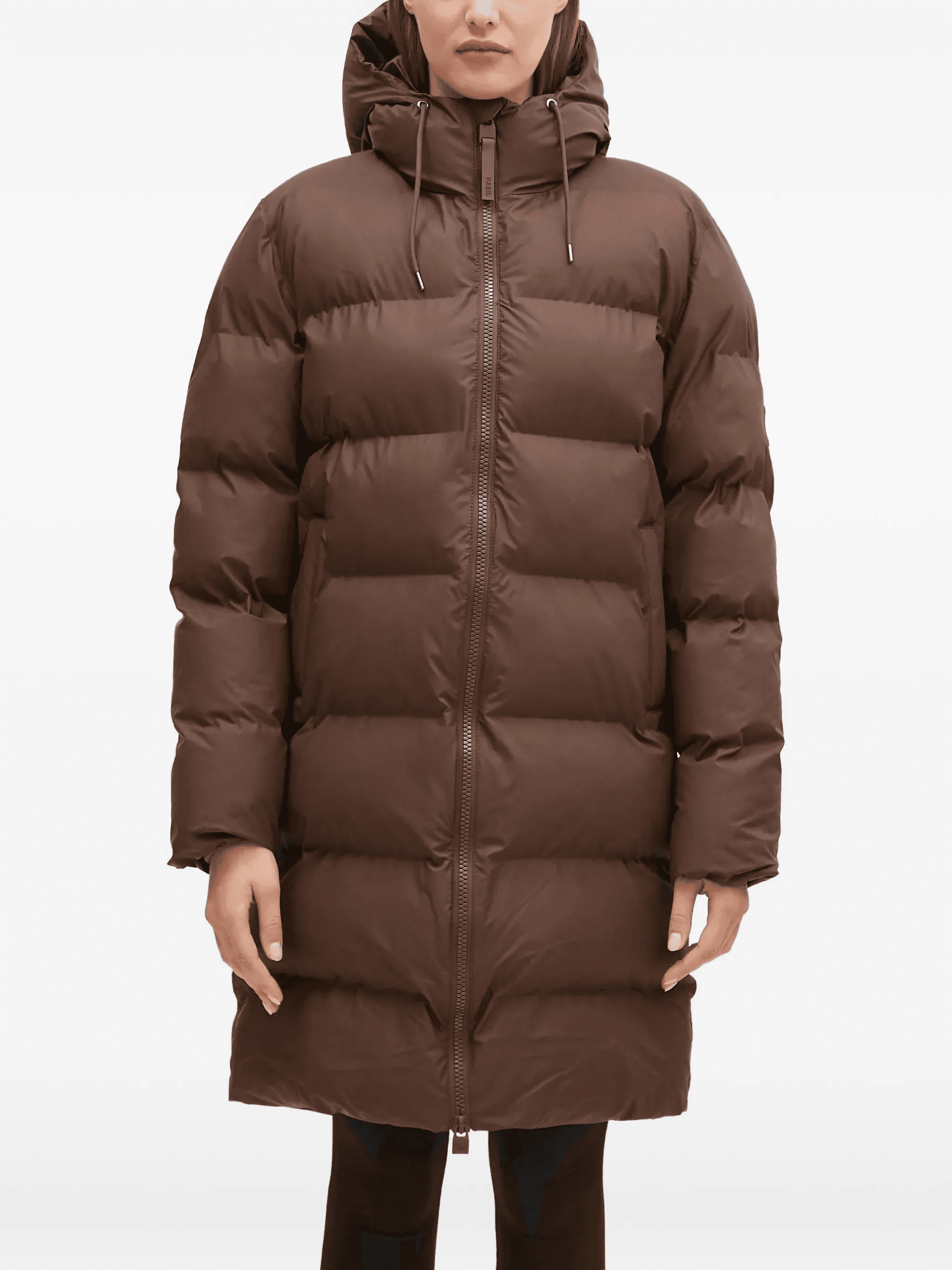 hooded padded jacket - Image 1