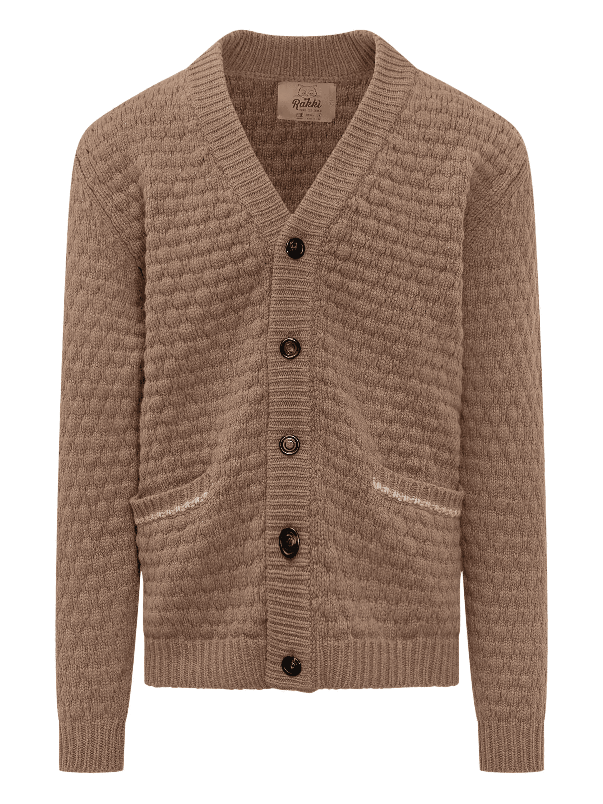 textured cardigan - Image 1
