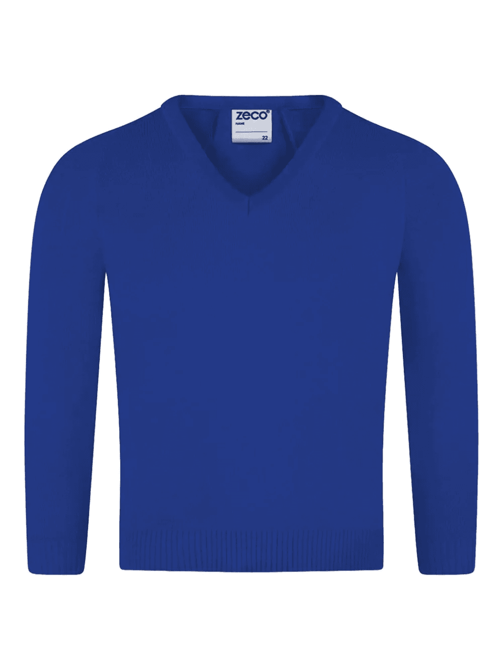V-neck long-sleeve sweater - Image 1