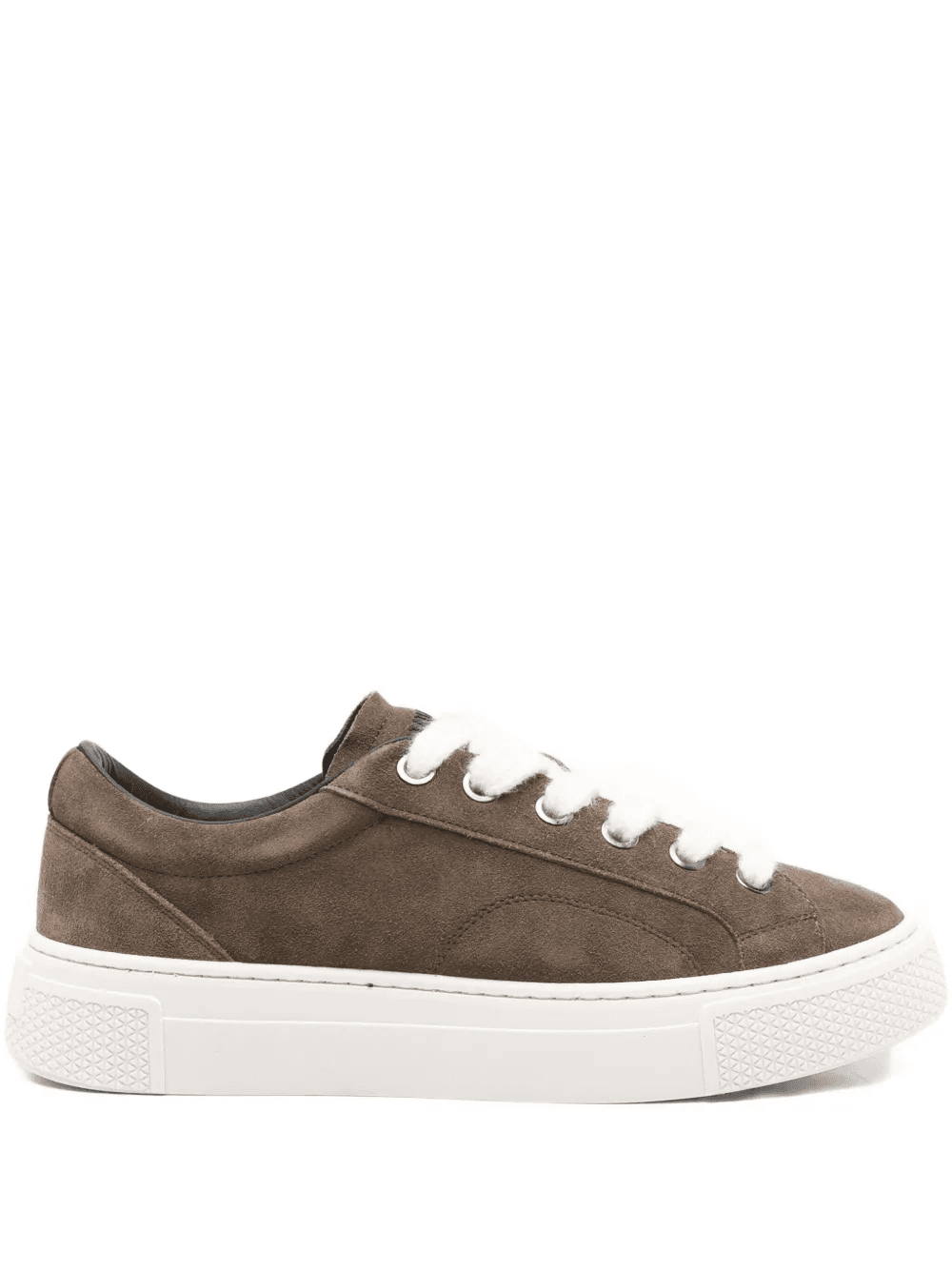 suede lace-up sneakers - Image 1