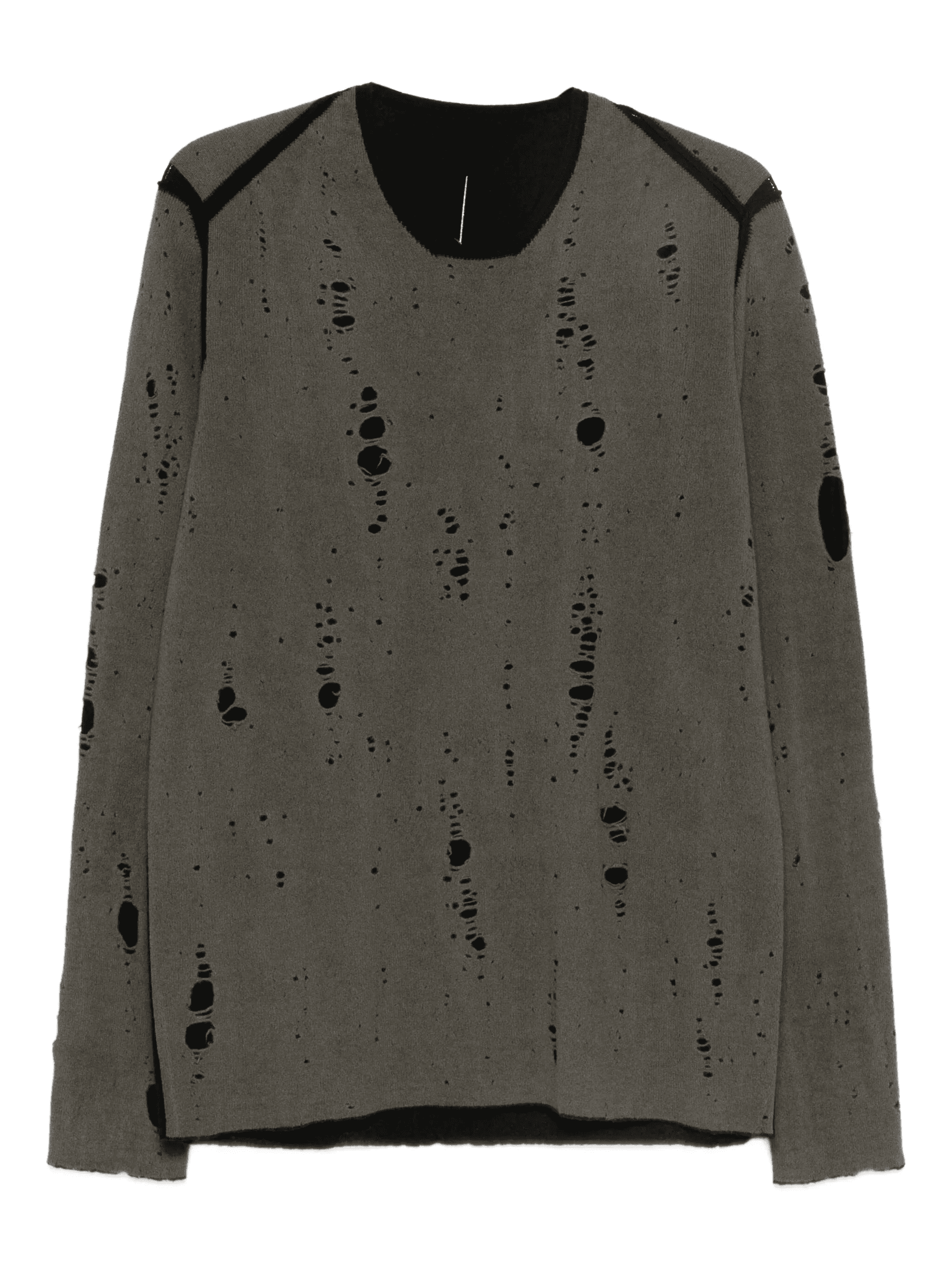 distressed-effect jumper - Image 1