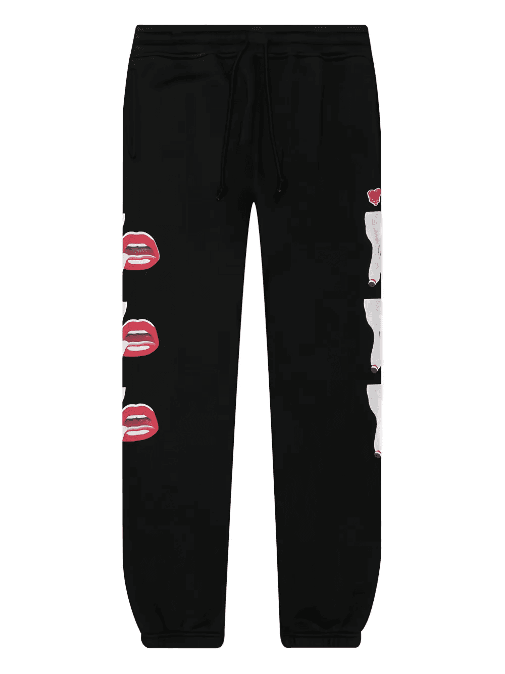 x Tom Wesselmann Smoking Lips track pants - Image 1