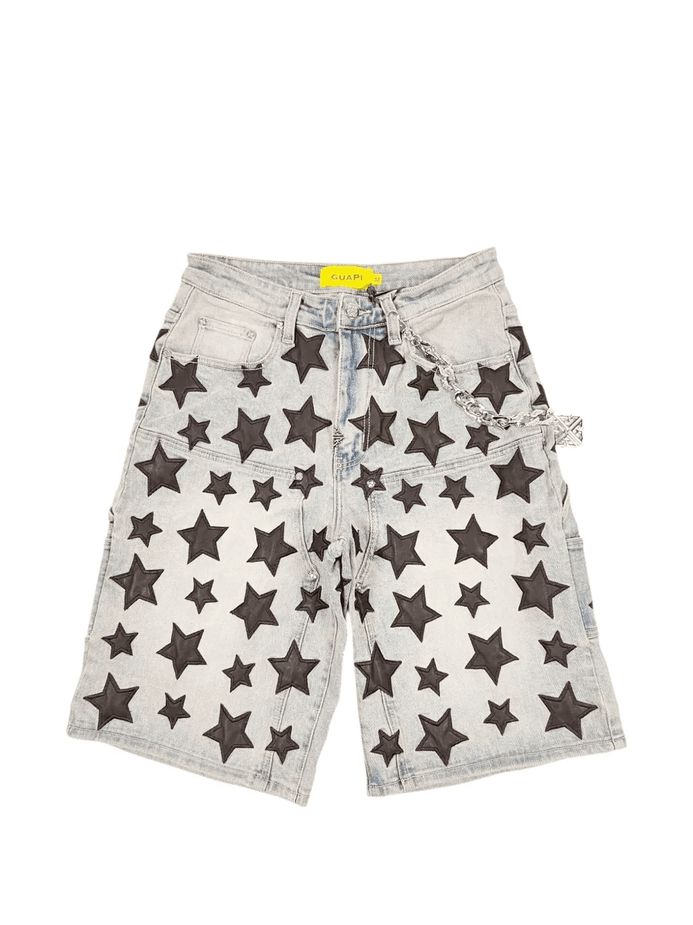 Blue Stars V2 denim shorts - Image 1