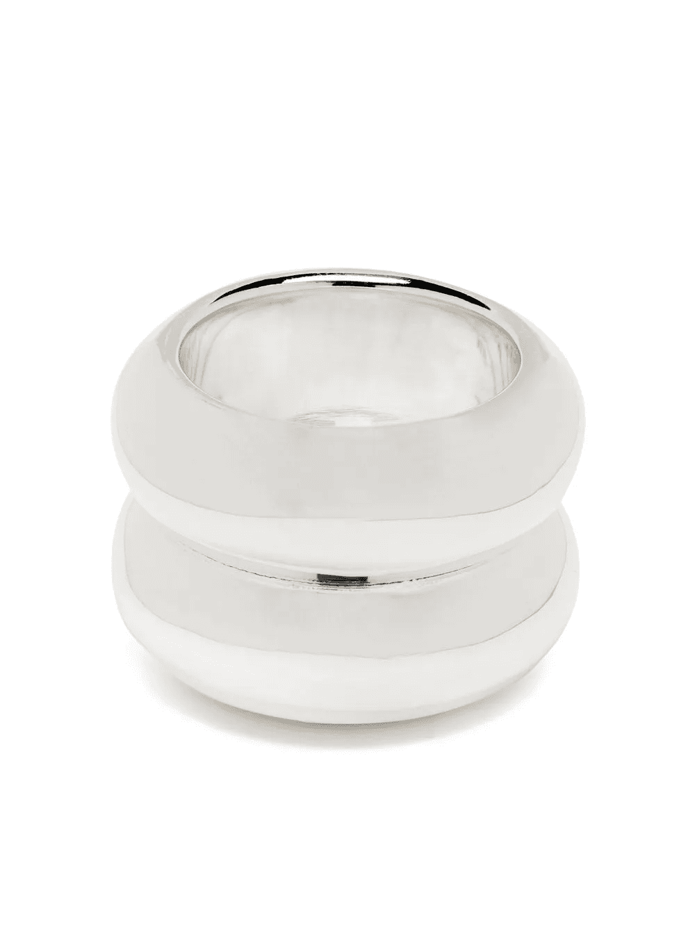 Breve double-brand ring - Image 1