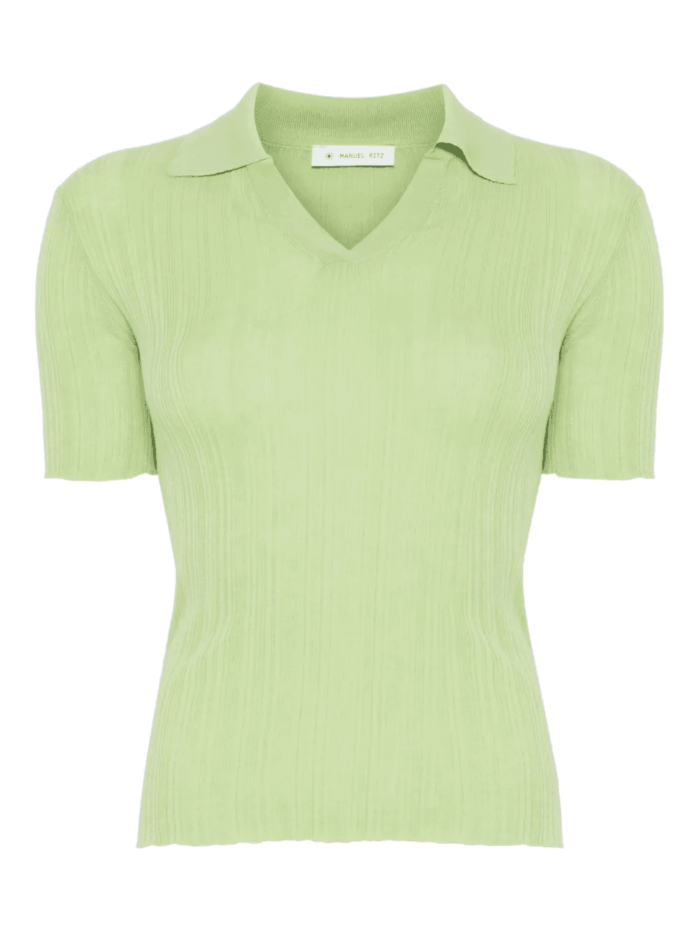 ribbed T-shirt - Image 1