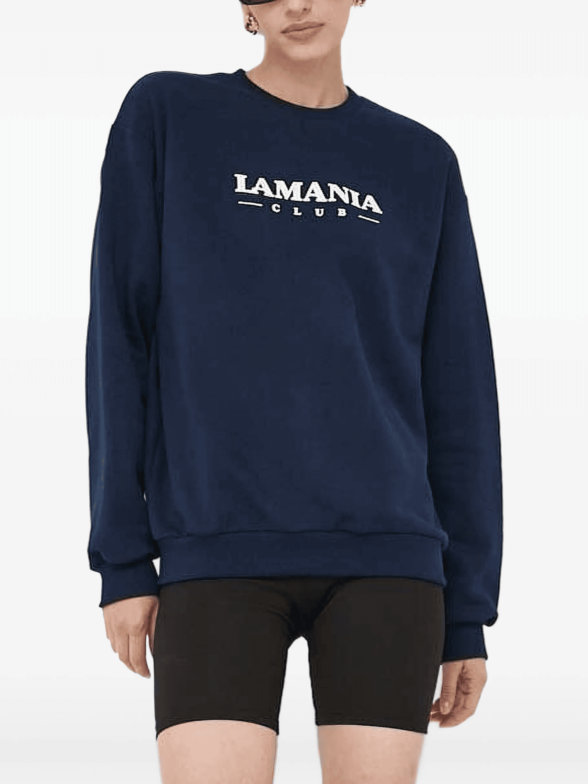 logo-print long-sleeve sweatshirt - Image 1