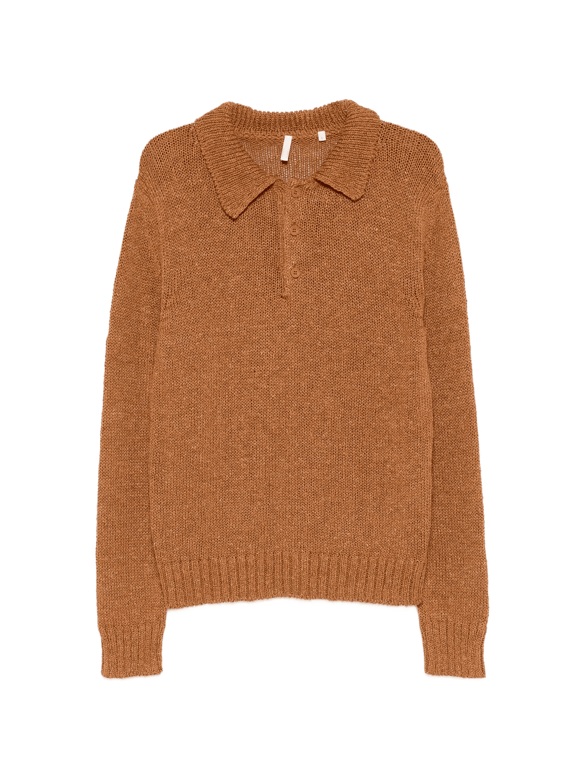 half-button polo shirt - Image 1