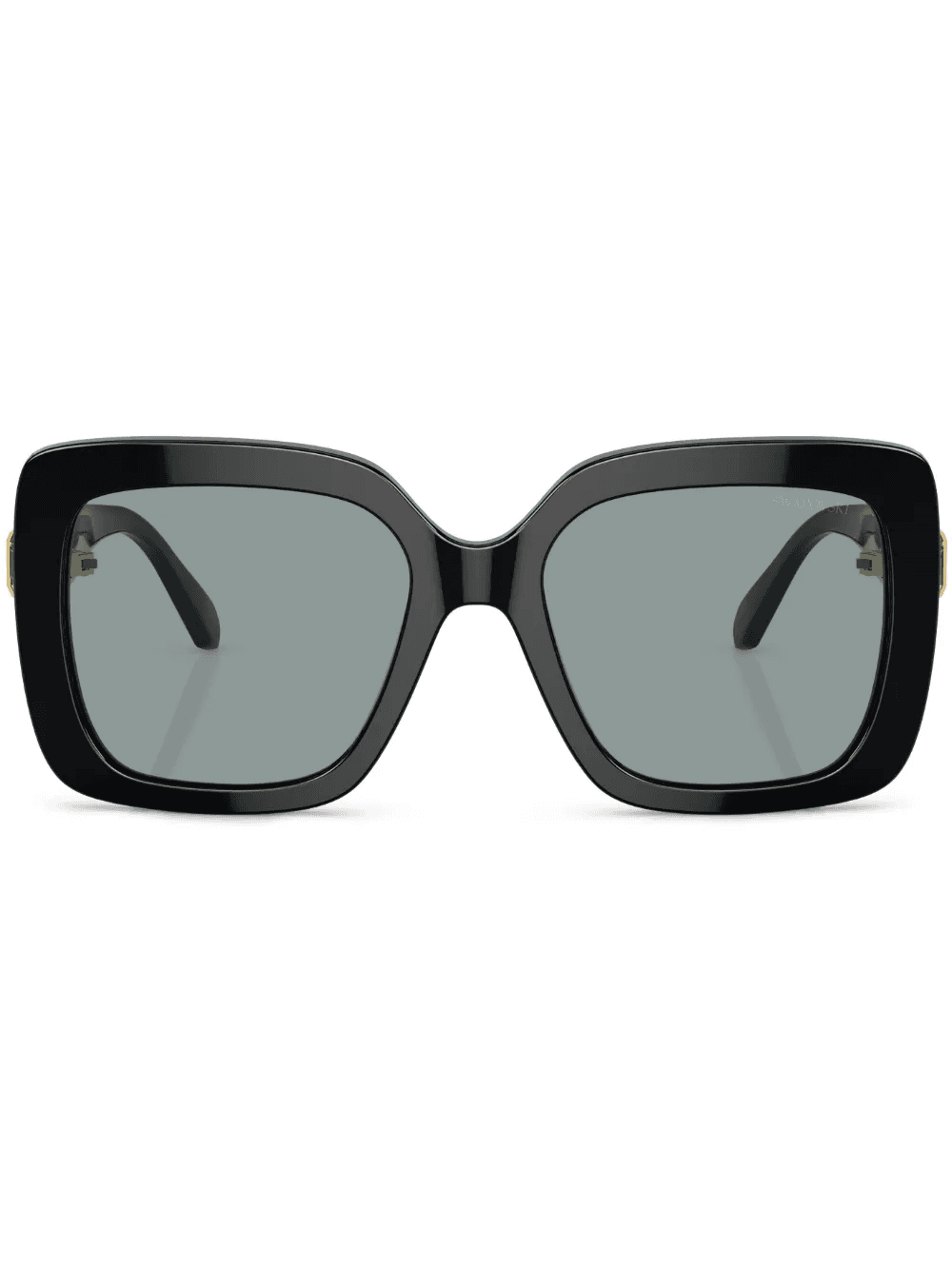 crystal-embellished oversize-frame sunglasses - Image 1