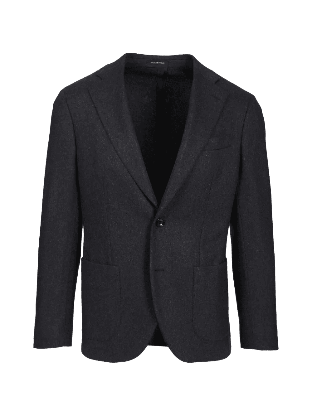 single-breasted cashmere blazer - Image 1