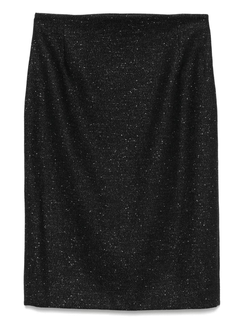 2000s lurex-detail skirt - Image 1