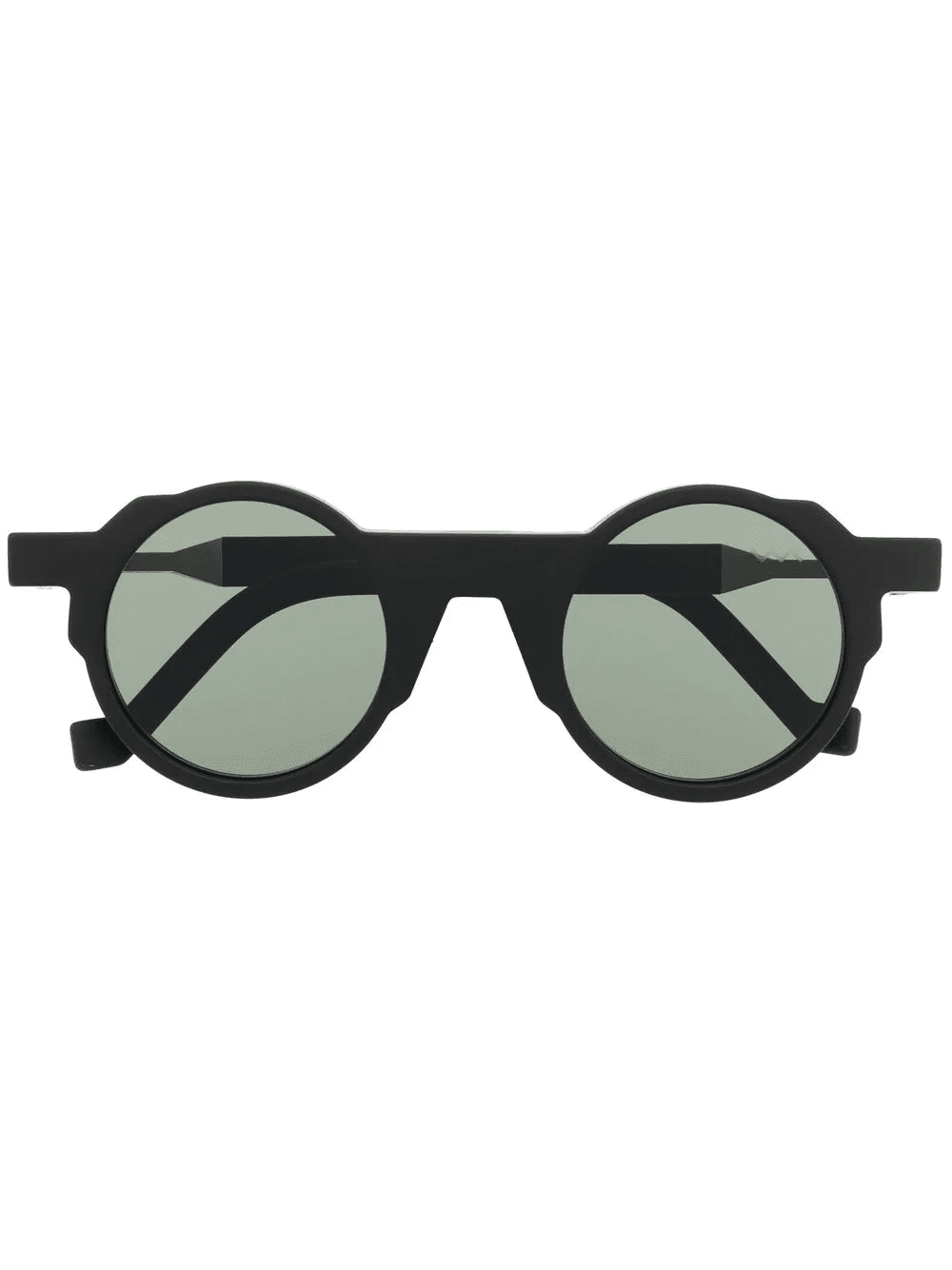 round-frame tinted sunglasses - Image 1
