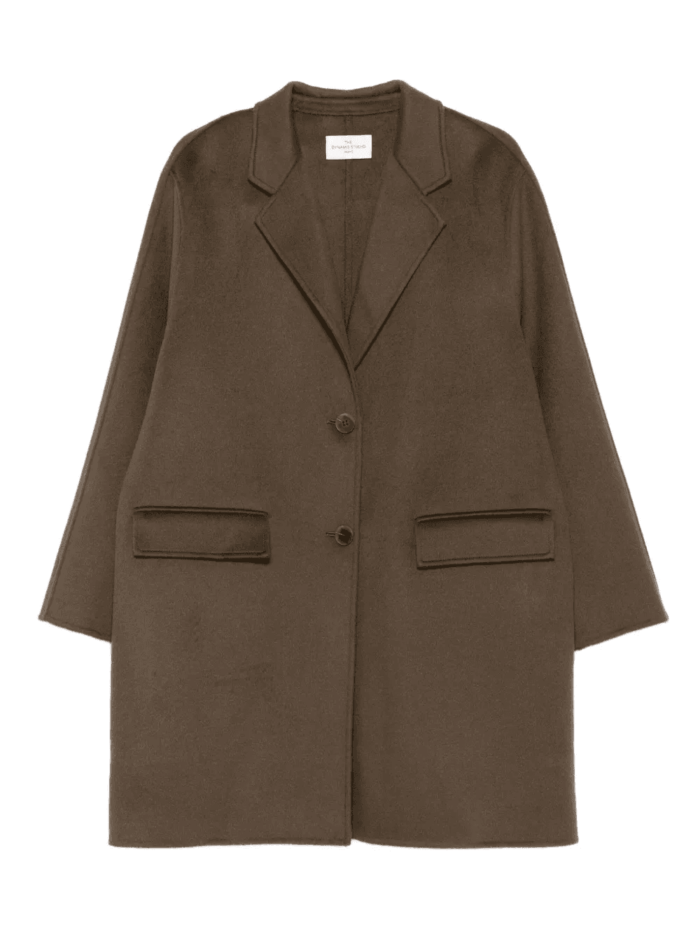 long-sleeves patch-pocket coat - Image 1